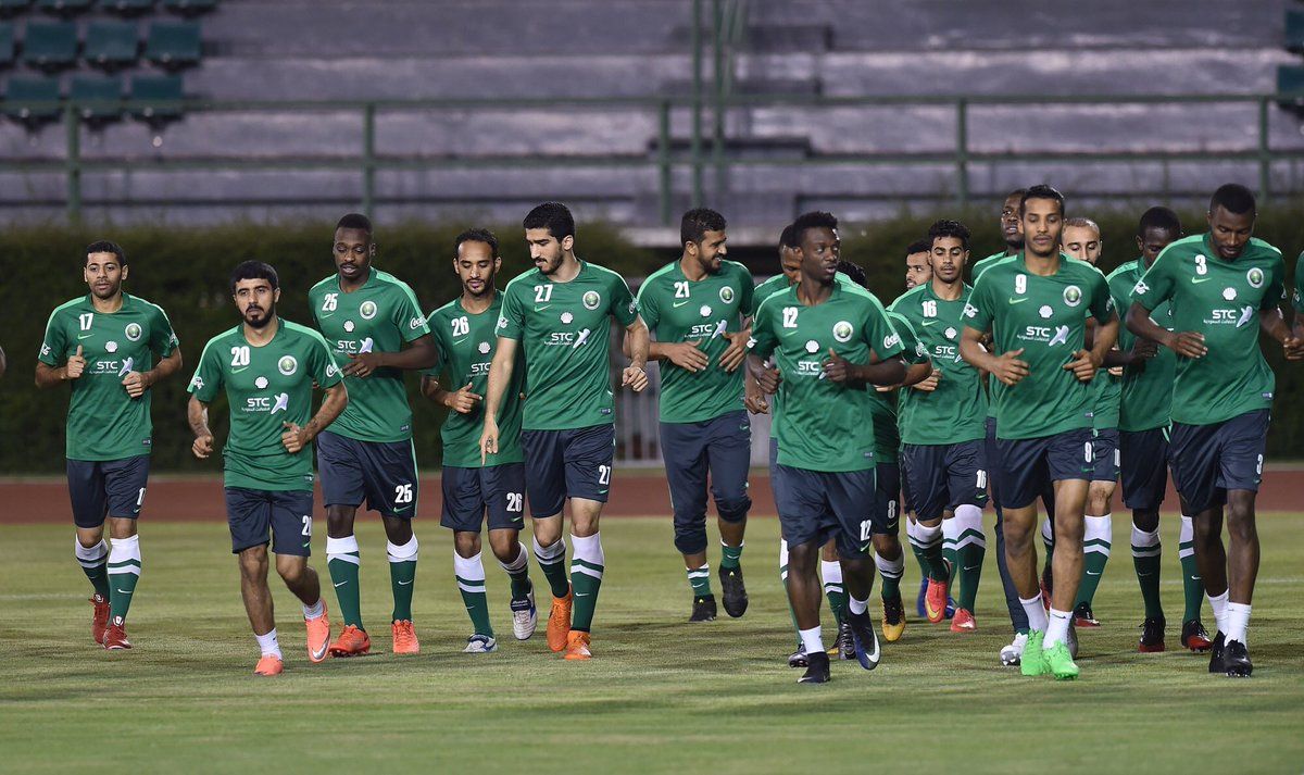 جانب من تحضيرات المنتخب السعودي في تايلاند
