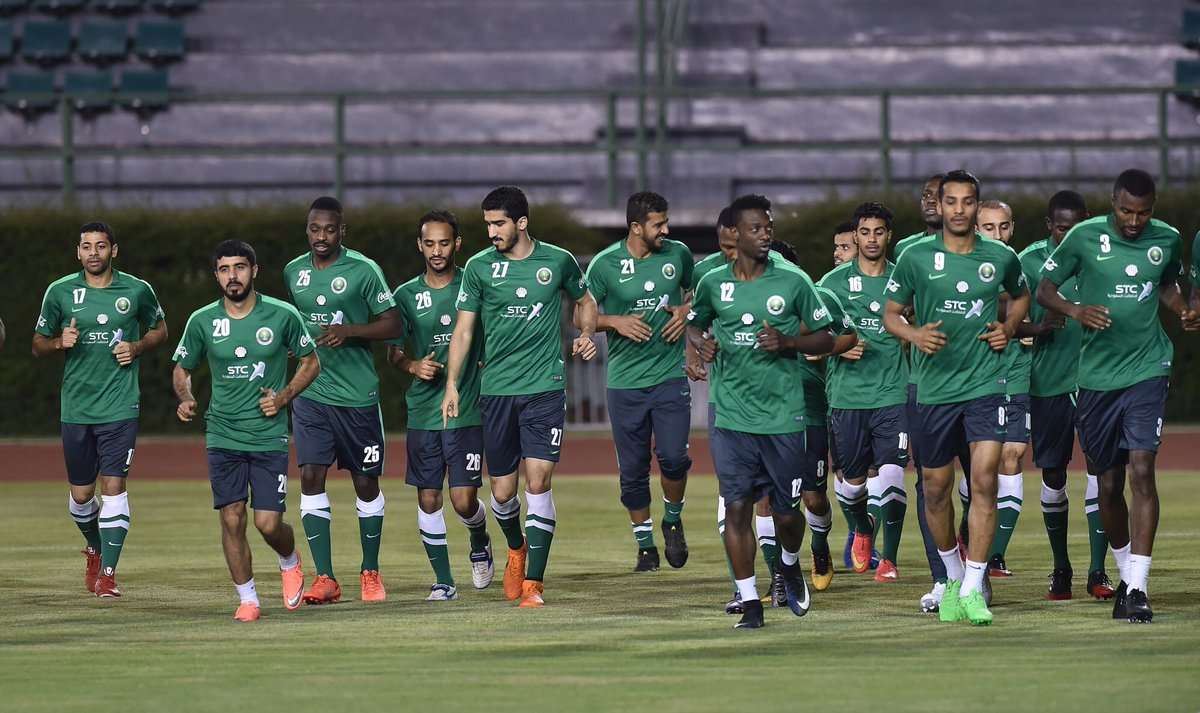 جانب من تحضيرات المنتخب السعودي في تايلاند
