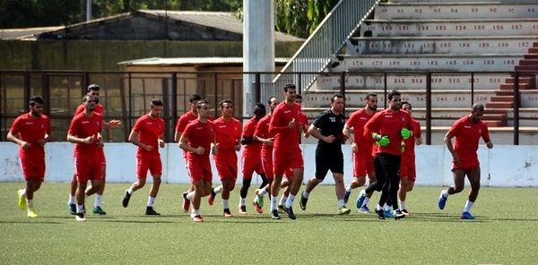 جانب من تدريبات النجم الساحلي في أبيدجان 