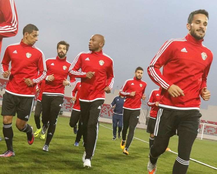 لاعبو منتخب الأردن