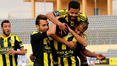 فرحة لاعبي وادي دجلة