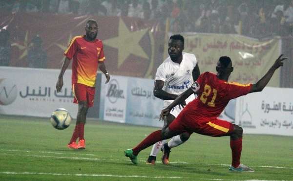 جانب من المباراة