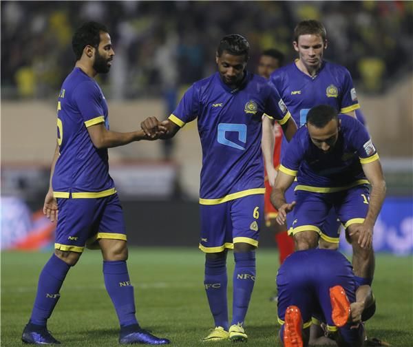 لاعبو النصر السعودي