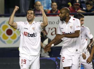 مهاجم اشبيلية الفارو نيغريدو