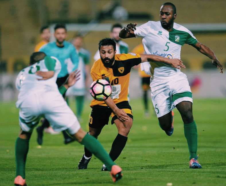 جانب من لقاء القادسية والعربي