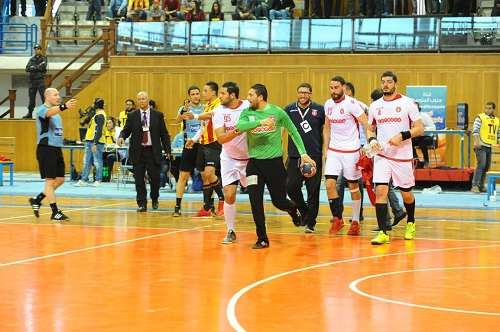 جانب من المباراة