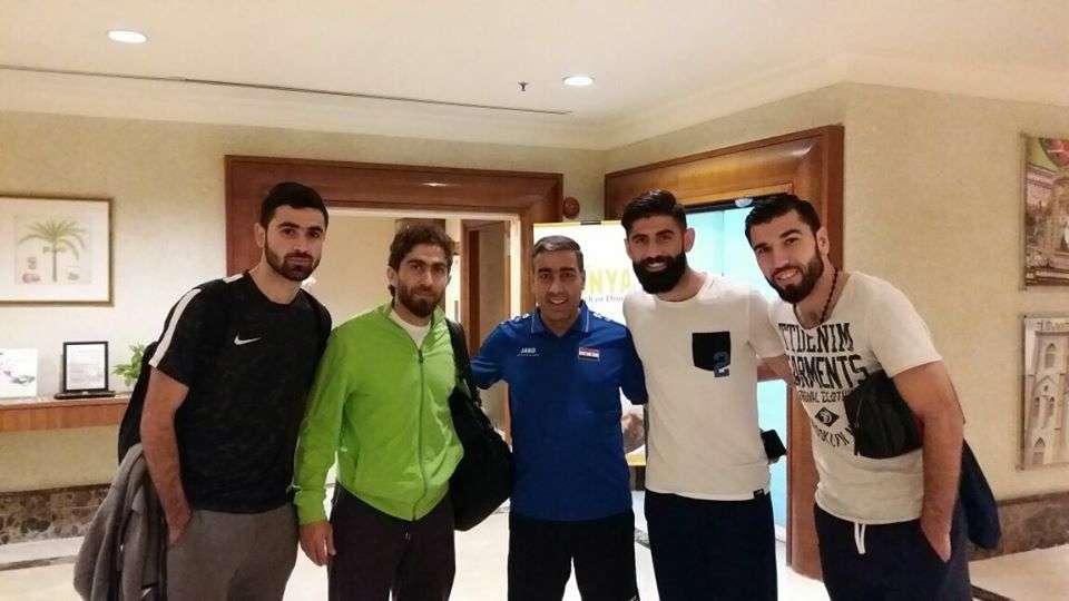 رباعي المنتخب السوري يصل إلى ماليزيا