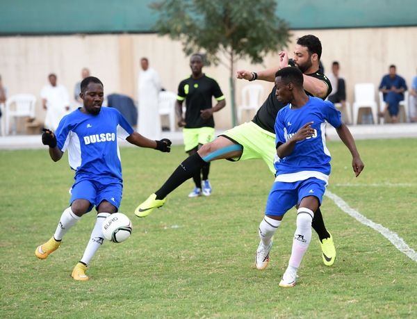 جانب من منافسات المباراة النهائية بين دتكو ودلسكو