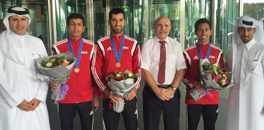 طاقم تحكيم قطري