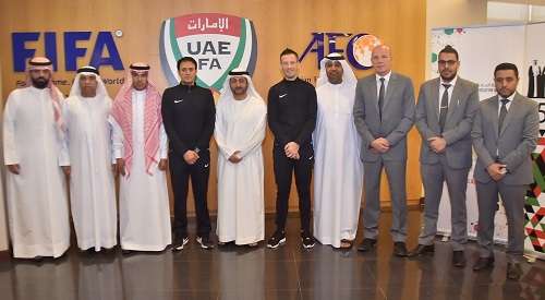 الوفد السعودي في ضيافة الاتحاد الإماراتي