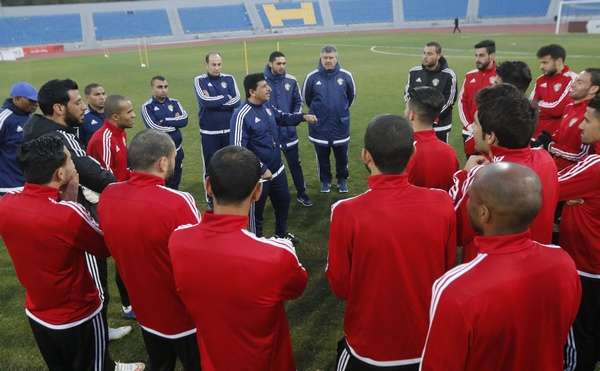 جانب من التدريبات 