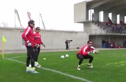 استخدام تقنية جديدة في تدريبات سويسرا