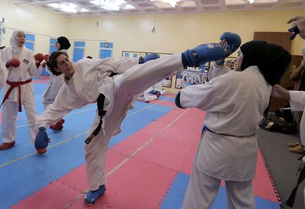 من تدريبات منتخب الأردن للكاراتيه