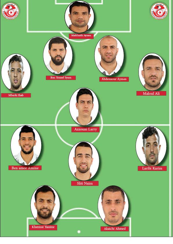 تشكيلة منتخب تونس