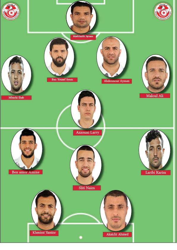 تشكيلة منتخب تونس