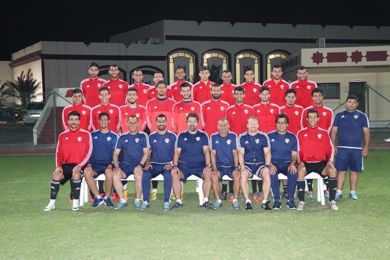 لاعبو المنتخب الأردني الأولمبي