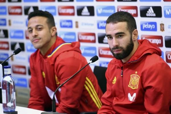 كارفاخال خلال المؤتمر الصحفى 