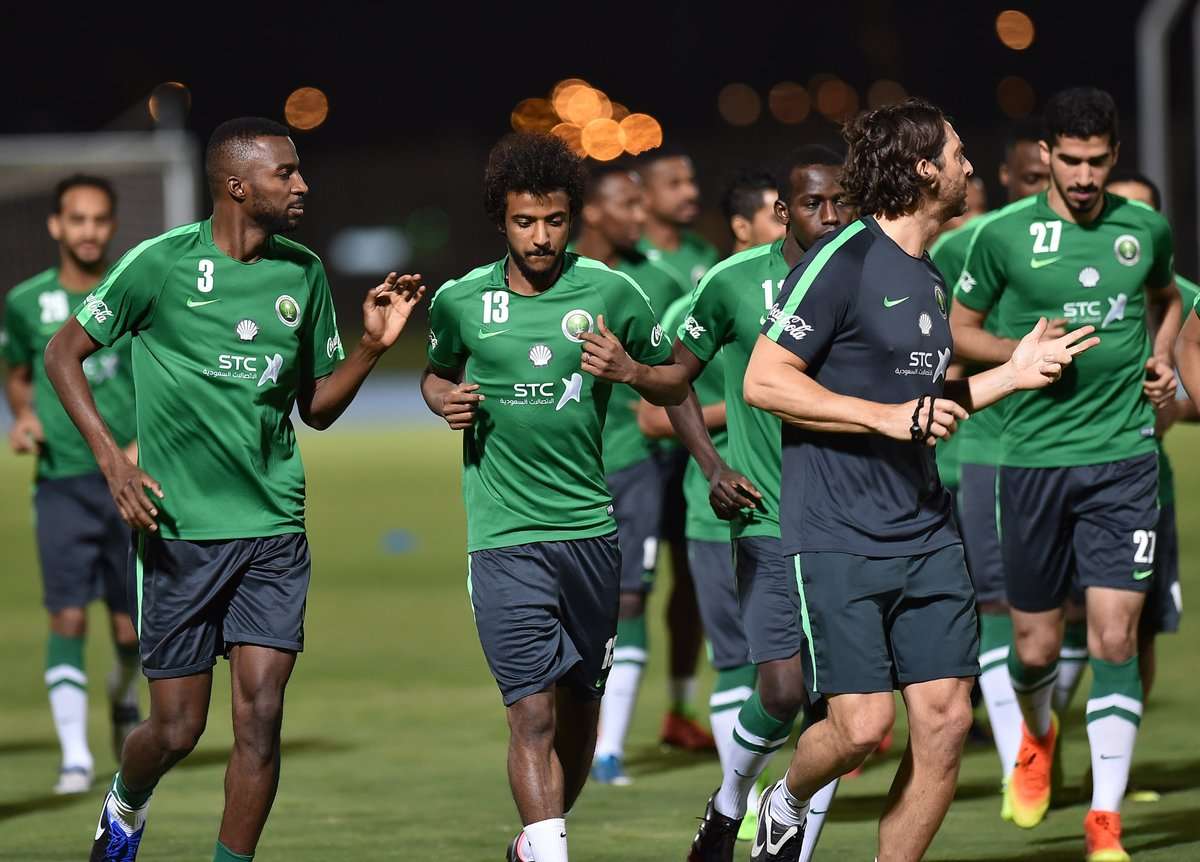 تدريبات المنتخب السعودي