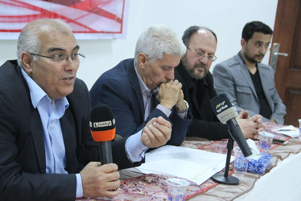 من المؤتمر الصحفي