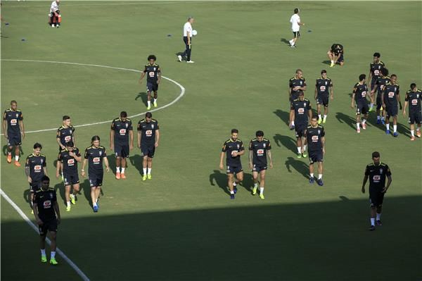 تدريبات منتخب البرازيل