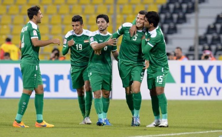لاعبو المنتخب العراقي