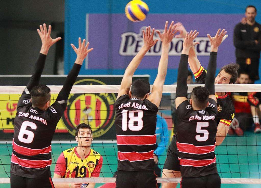 من مباراة اليوم بين الترجي التونسي واساريا الليبي 