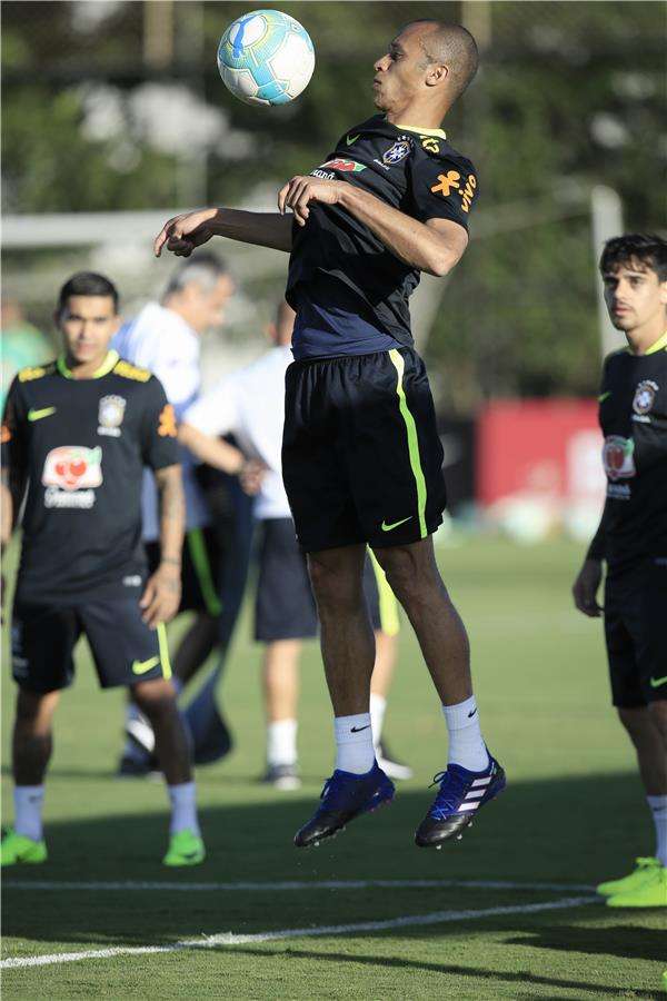 جانب من تدريبات المنتخب البرازيلي