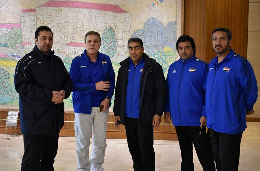 الجهاز الفني والإداري للمنتخب السوري