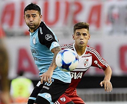 جانب من لقاء ريفر بليت وبيليجرانو