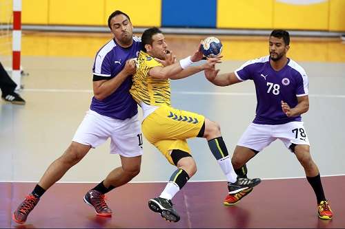 جانب من المباراة