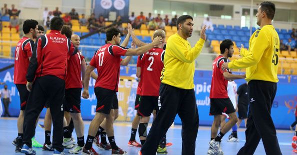 لاعبو فريق الريان القطري