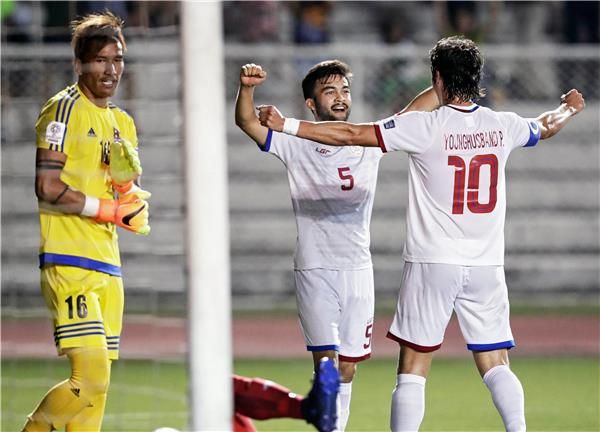 فرحة لاعبي الفلبين