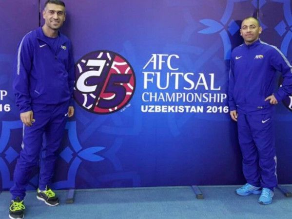 الحكمان العراقيان حسن محمد وهاوكار سالار