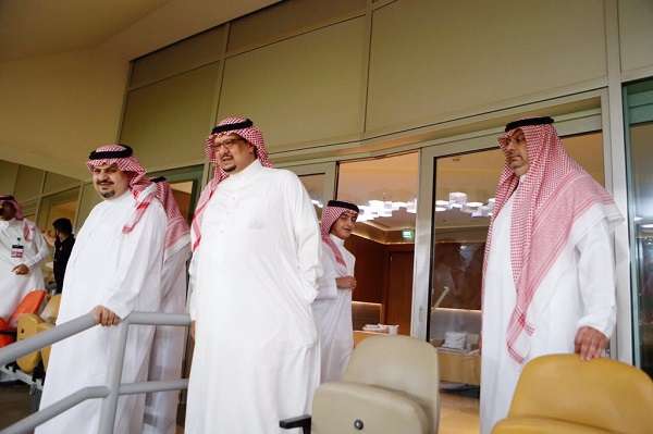 رؤساء الأندية السعودية يحضرون لقاء الأخضر أمام العراق