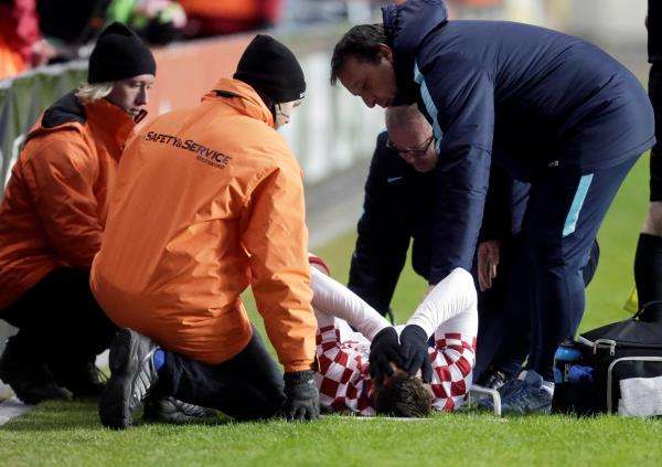 ماركو بياتسا مصاباً