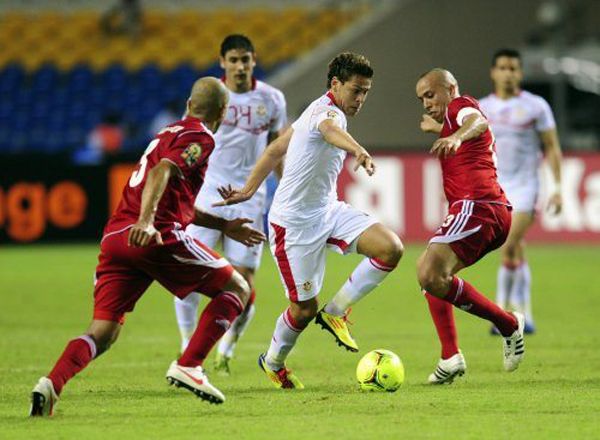 جانب من ودية المغرب وتونس