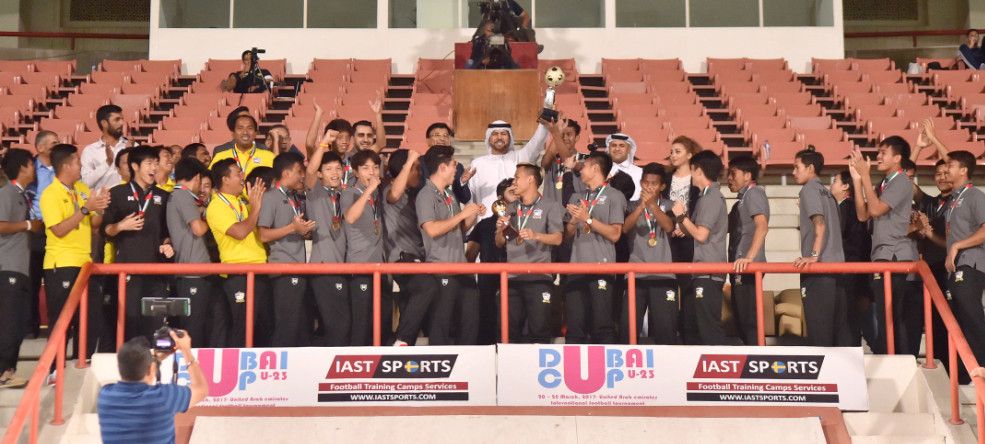 جانب من تتويج المنتخب التايلاندي