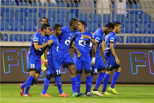 لاعبو الهلال السعودي