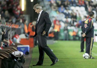 خيبة أمل مدرب ريال مدريد