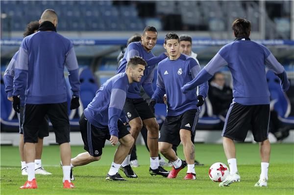 من تدريبات ريال مدريد