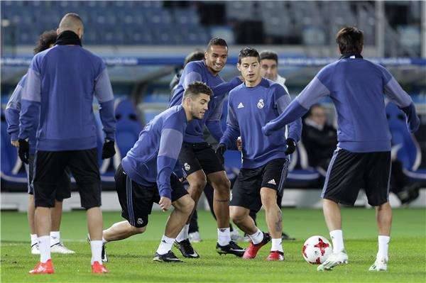 من تدريبات ريال مدريد