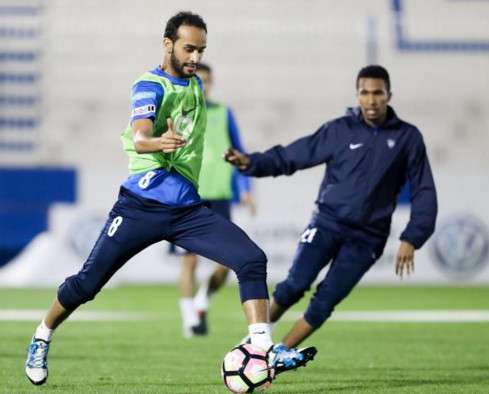 جانب من التدريبات