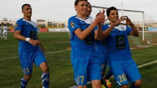 فرحة لاعبي الرمثا