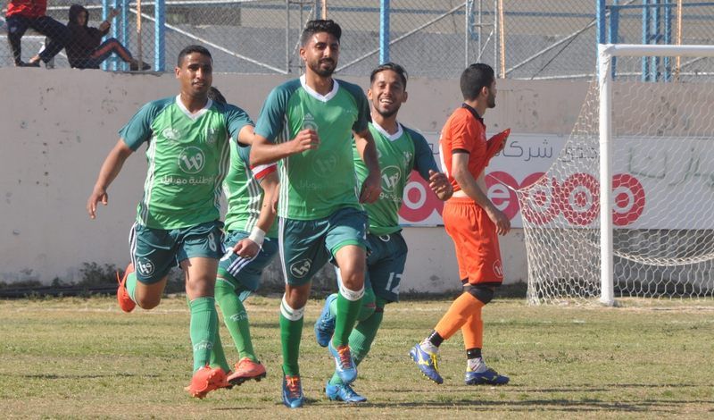 فرحة النيرب بهدف الفوز الأول