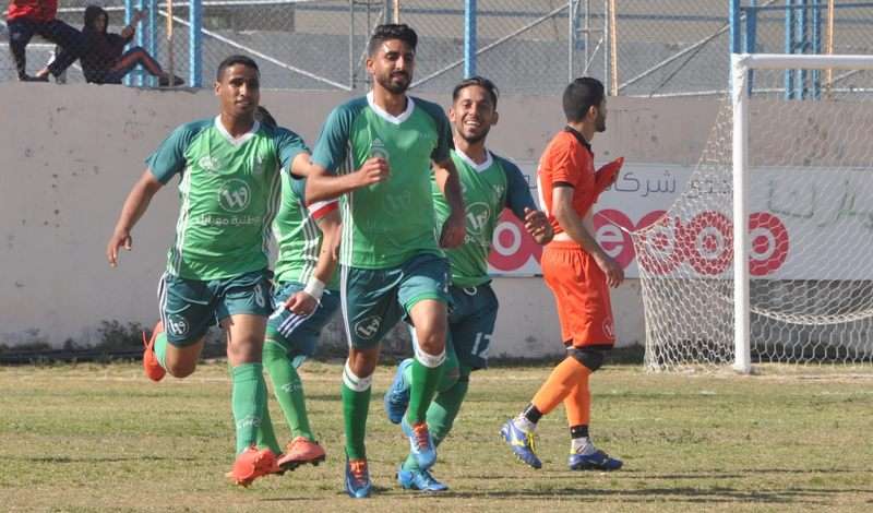 فرحة النيرب بهدف الفوز الأول