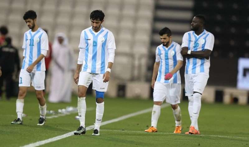 خيبة أمل لاعبي الوكرة