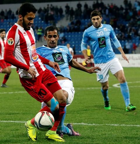 جانب من مباراة الفيصلي وشباب الأردن