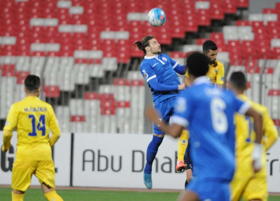 جانب من لقاء الذهاب