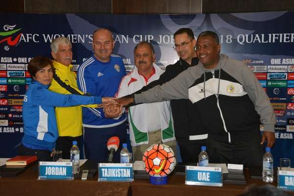 لقطة من المؤتمر الصحفي