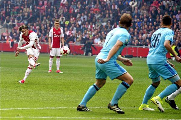 من المباراة 